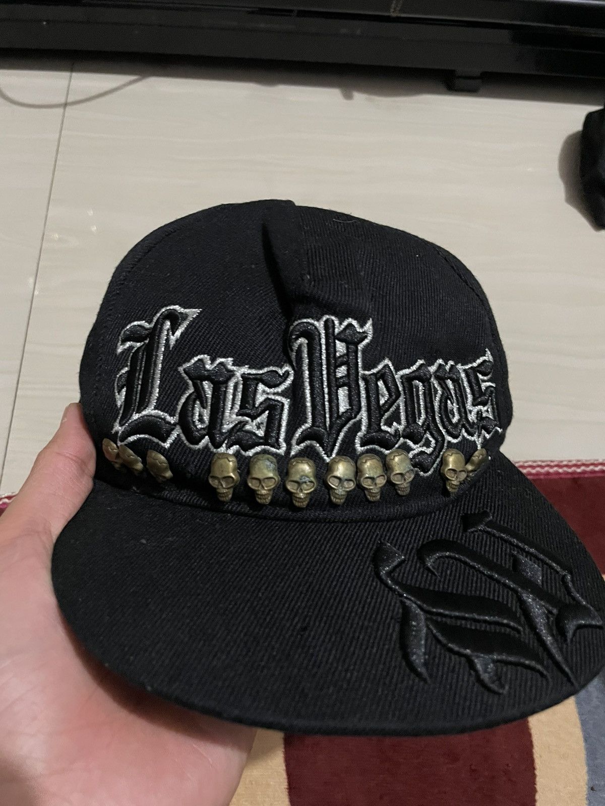 Hysteric Glamour Y2k Snapback academy fits caps plus crazy skull Size ONE SIZE - 7 Thumbnail