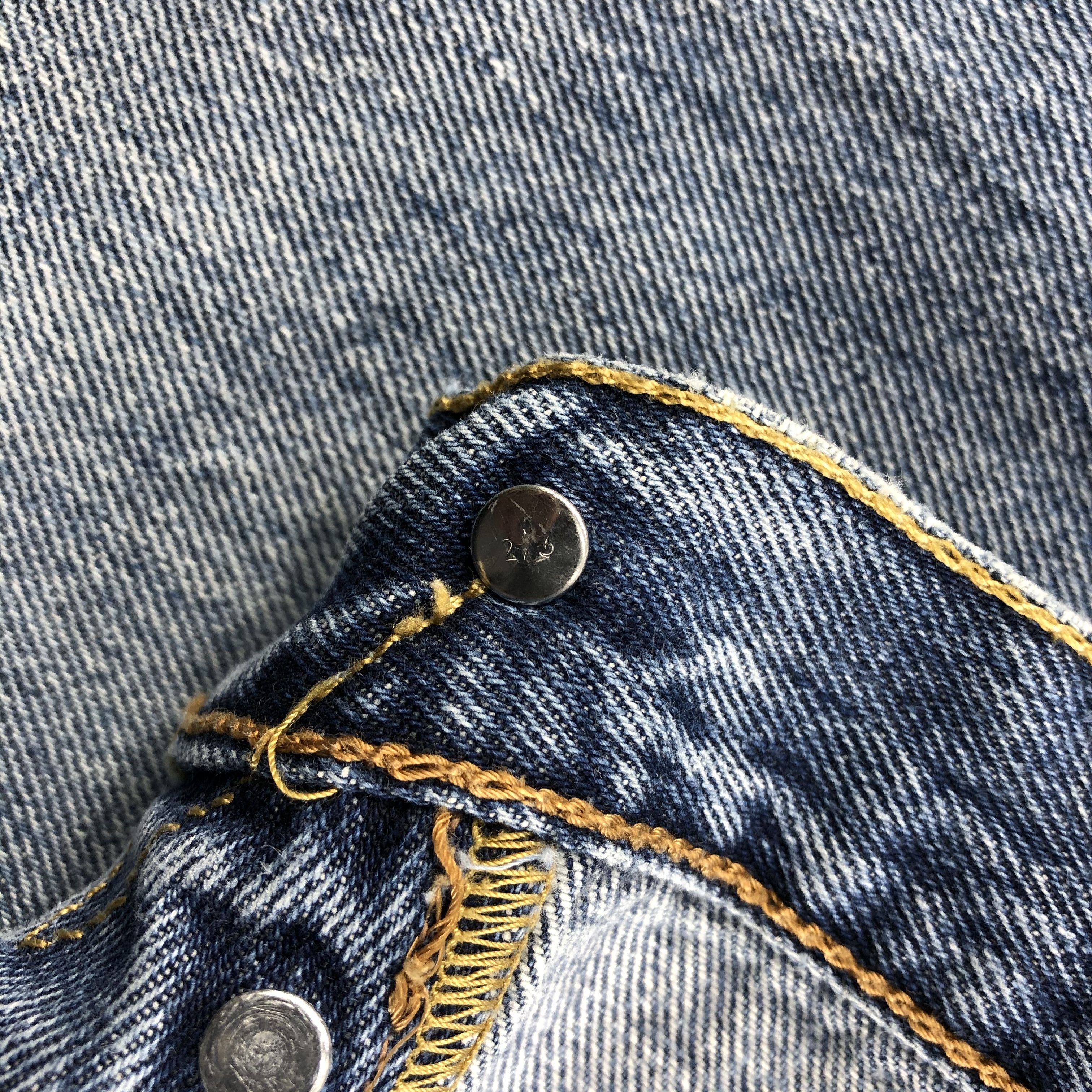 Levi's × Vintage Vintage Distress Levis 501 Jeans-JM1121 Size US 37 - 11 Thumbnail