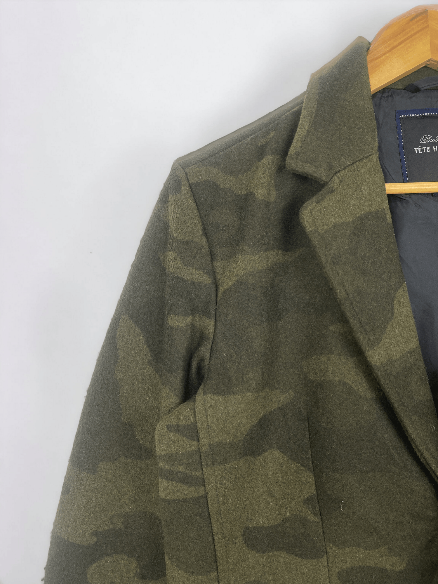 Issey Miyake Vintage Issey Miyake Tete Homme Blazer Camo Jacket JA0055 Size US M / EU 48-50 / 2 - 8 Thumbnail