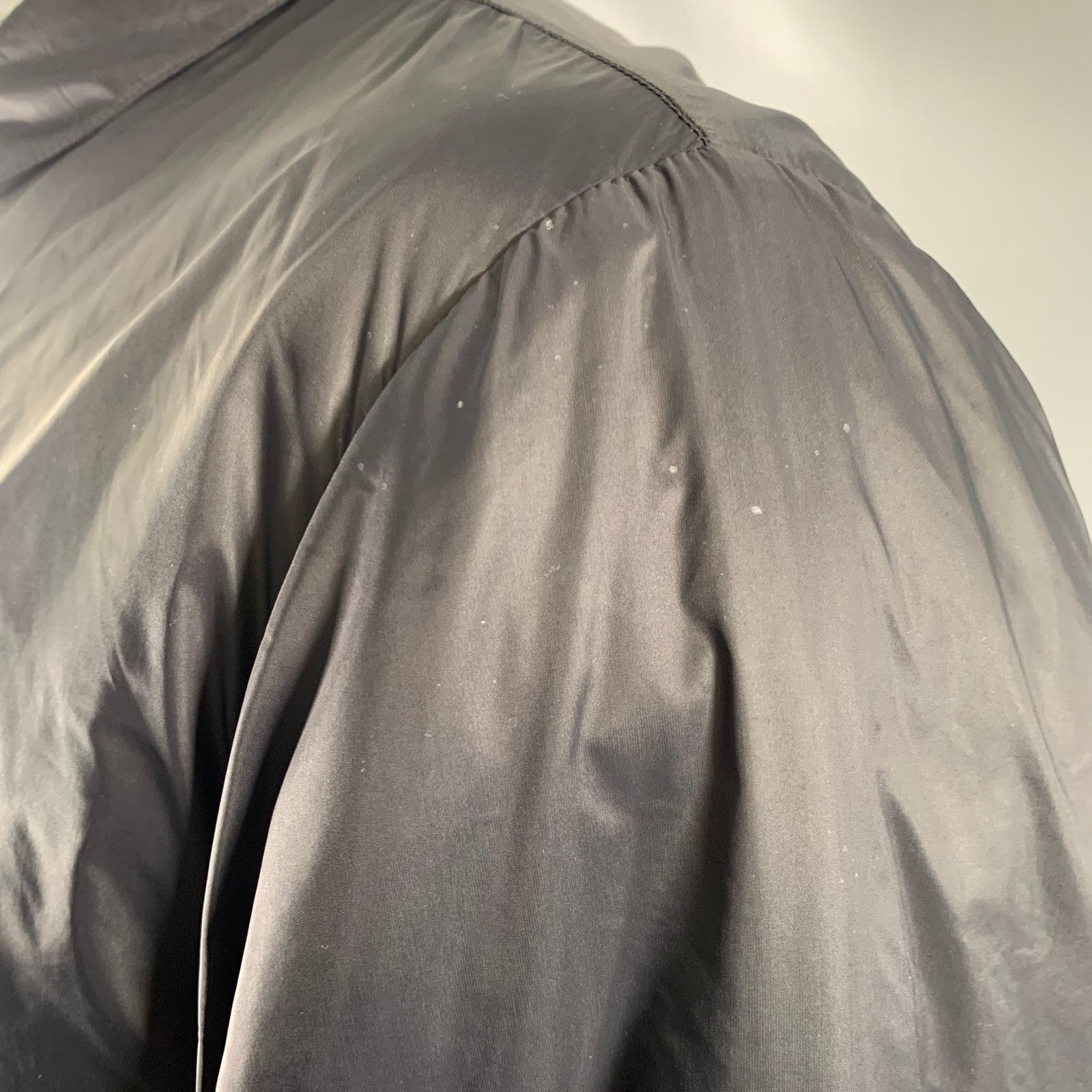 Norse Projects Size XL Black Solid Polyamide Shirt Jacket Jacket Size US XL / EU 56 / 4 - 5 Thumbnail
