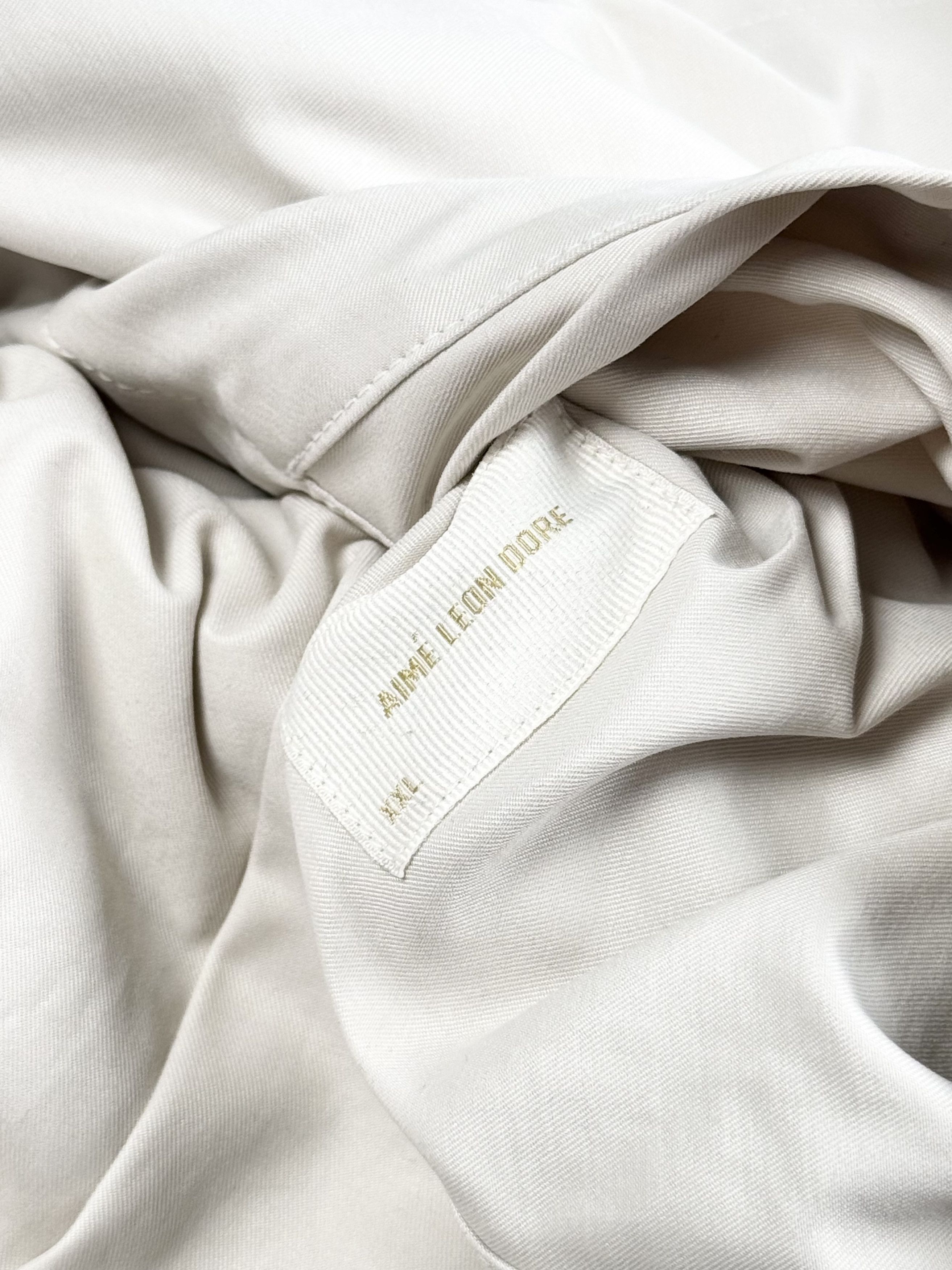 Aime Leon Dore UNWORN* ALD Reversible Satin Varsity Jacket navy/cream Size US XXL / EU 58 / 5 - 10 Thumbnail