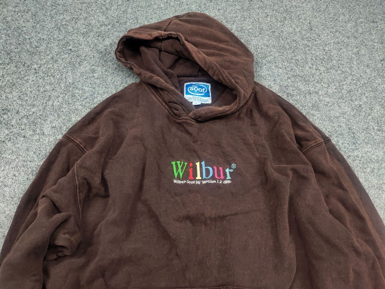 Vintage Wilbur Soot 96' Version 1.2 Embroidered Vintage Wash Hoodie Size US L / EU 52-54 / 3 - 4 Thumbnail