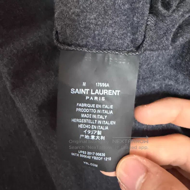 Saint Laurent Paris Saint Laurent Paris Embroidered Medal Commemorative Short Size US M / EU 48-50 / 2 - 2 Thumbnail
