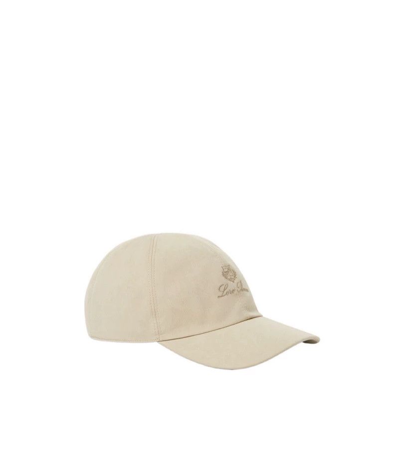 Loro Piana LORO PIANA White embroidered Logo baseball cap visor Size ONE SIZE - 5 Thumbnail