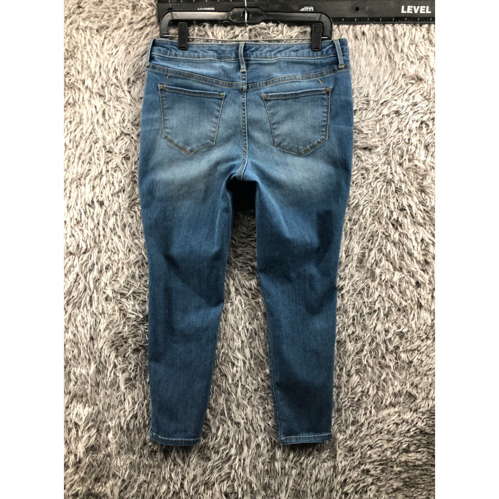 Mossimo Mossimo Mid Rise Jegging Size 12 Womens Medium Wash Blue Size 34" / US 12 / IT 48 - 5 Thumbnail