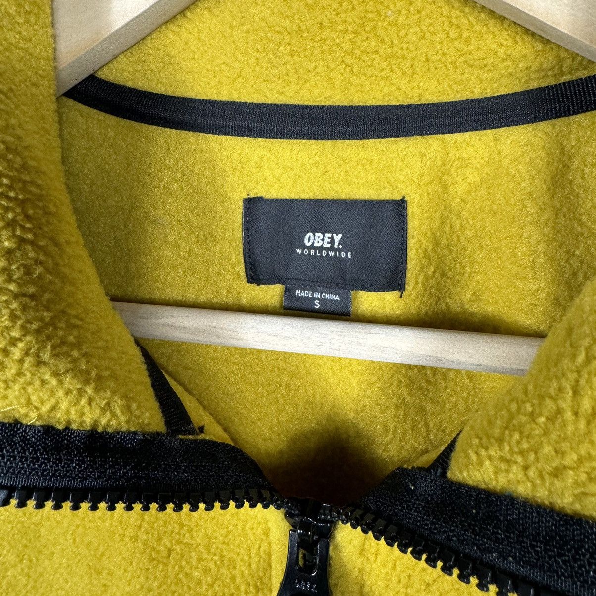 Obey Obey Fleece Zip Sweater Size US S / EU 44-46 / 1 - 3 Thumbnail