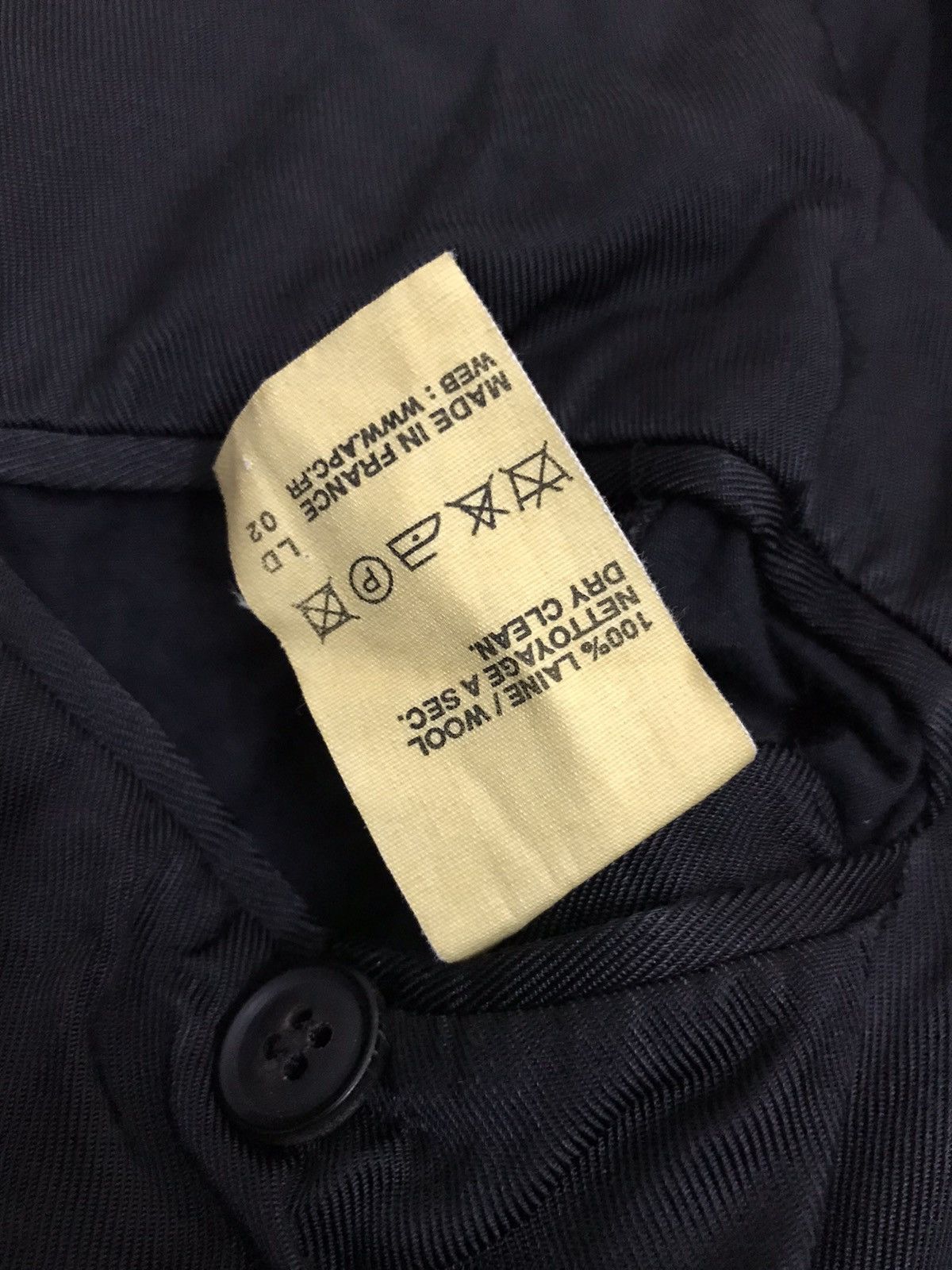 A.P.C. A.P.C. Paris Black Wool Long Single Breasted Coat Size US M / EU 48-50 / 2 - 7 Thumbnail