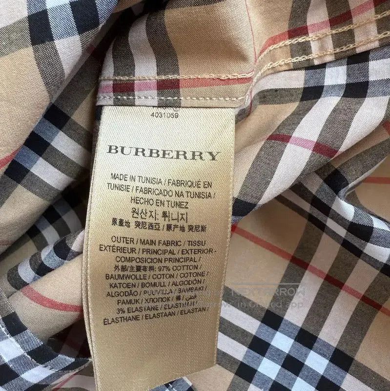 Burberry Burberry Khaki Check Long Sleeve Shirt. Size S / US 4 / IT 40 - 7 Thumbnail