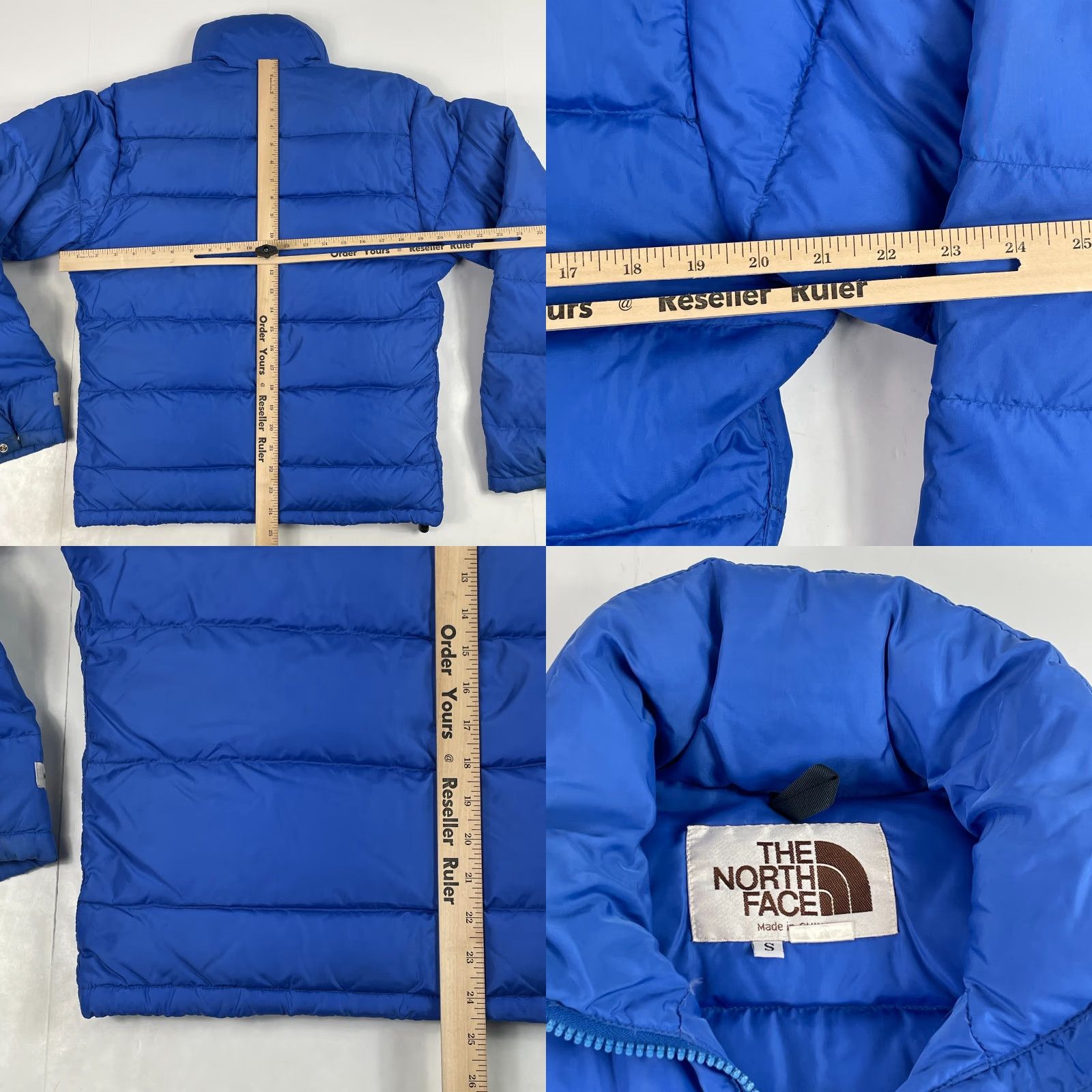 The North Face The North Face Jacket Mens S Blue Down Puffer Full Zip Hiking Skiing Camping Size US S / EU 44-46 / 1 - 9 Thumbnail