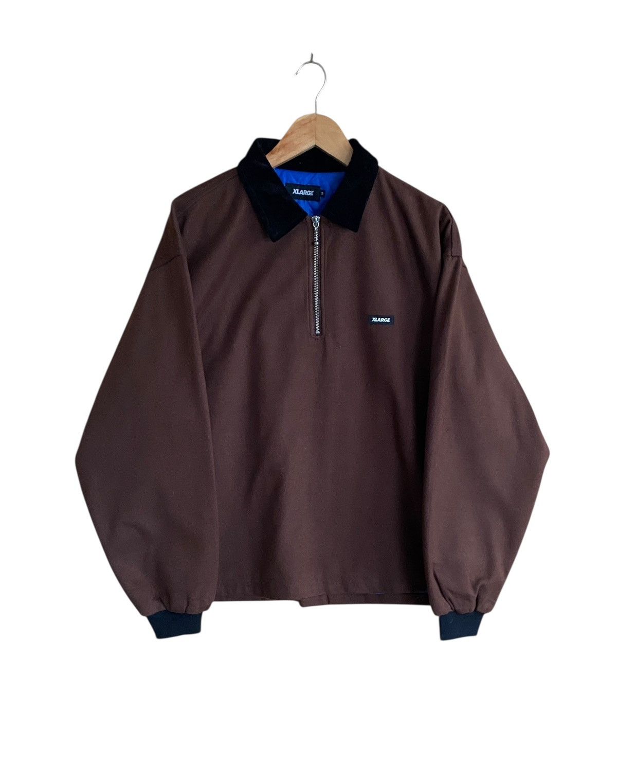 X-LARGE Vintage Brand X-Large Half Zipper Sweatshirt 2000s Size US M / EU 48-50 / 2 - 1 Thumbnail