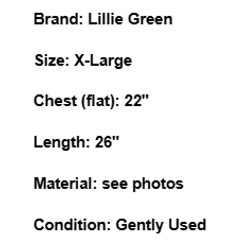 Other Lillie Green Golf Polo Top Tropical Resort Coastal Preppy XL Size XL / US 12-14 / IT 48-50 - 6 Thumbnail