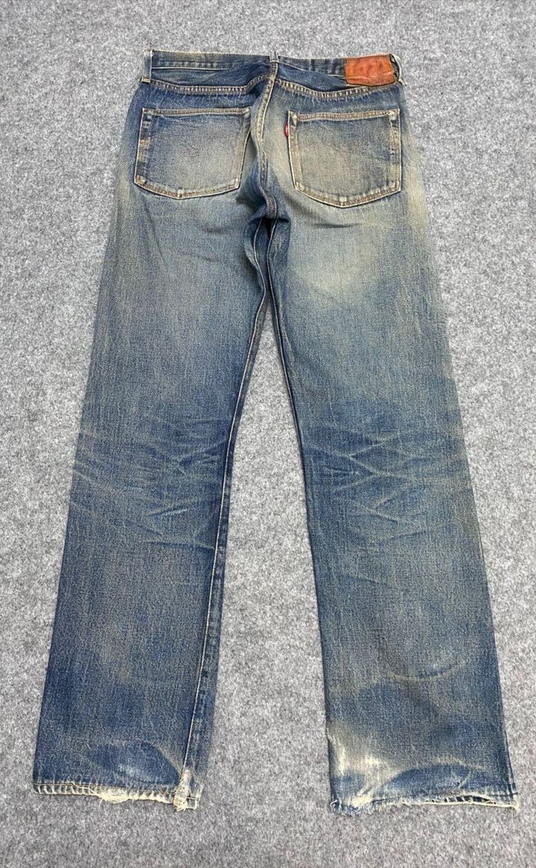 Kapital Vintage Levis 501xx Ww2 Selvedge Redline Distressed Denim Size US 30 / EU 46 - 3 Thumbnail