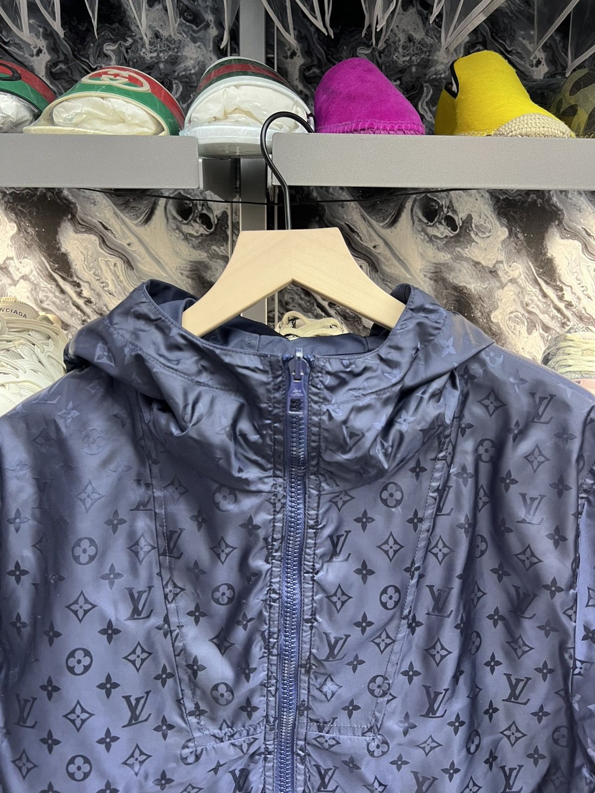 Louis Vuitton Louis Vuitton Monogram Reversible Windbreaker Size US M / EU 48-50 / 2 - 3 Thumbnail