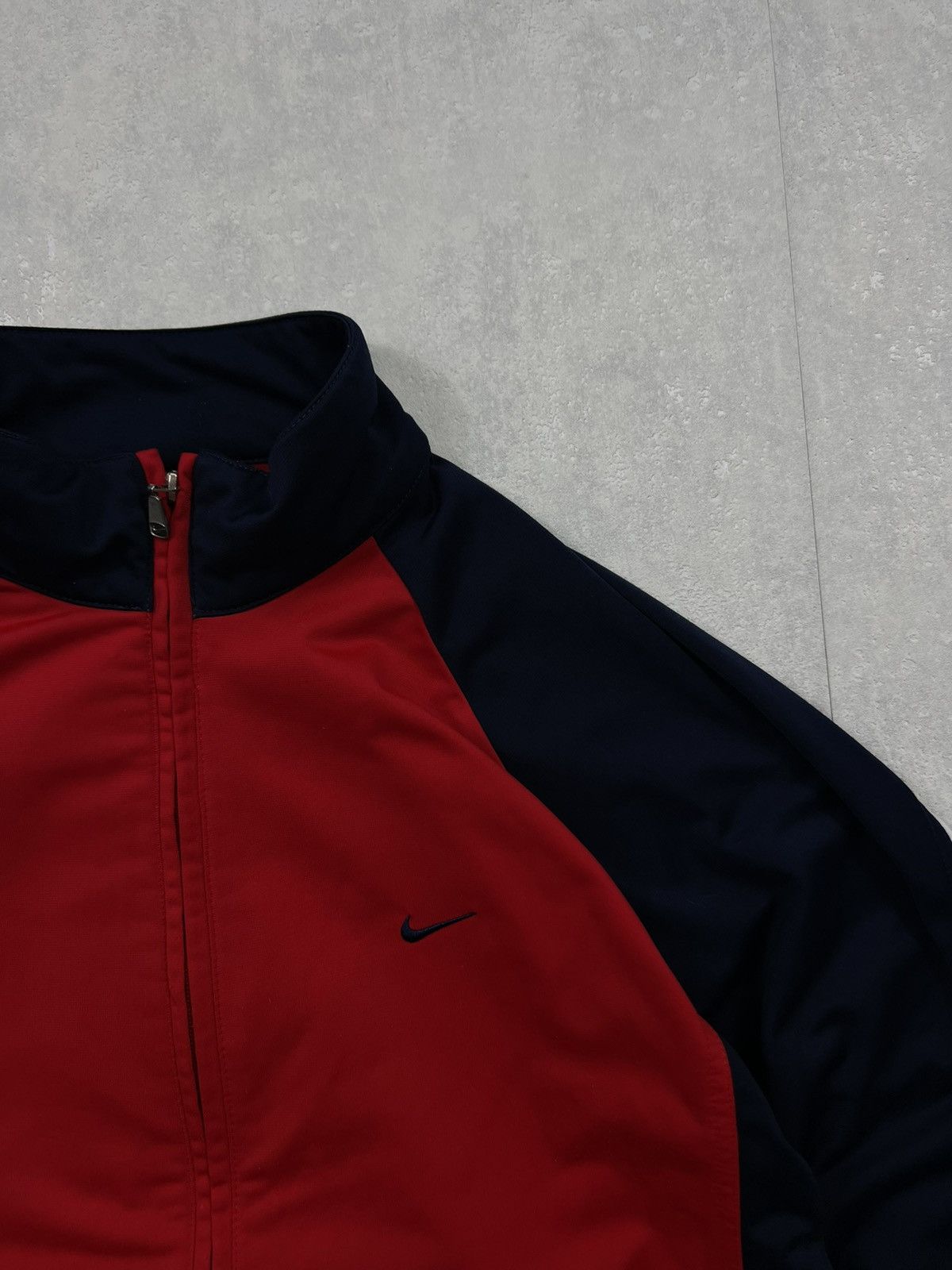 Nike 00’s NIKE VINTAGE Y2K SWOOSH LOGO TRACK JACKET Size US L / EU 52-54 / 3 - 4 Thumbnail