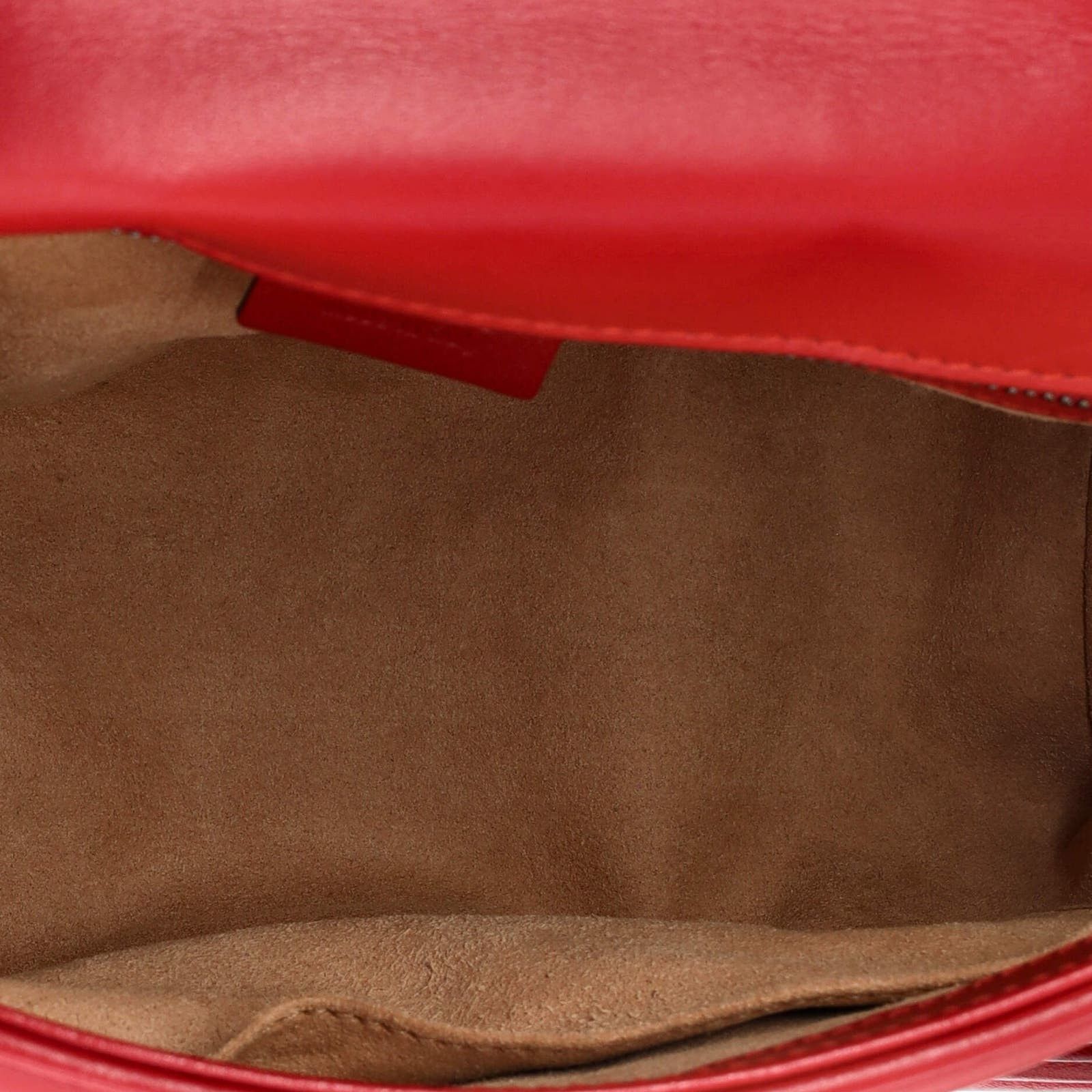 GG Marmont Top Handle Flap Bag Matelasse Leather Small