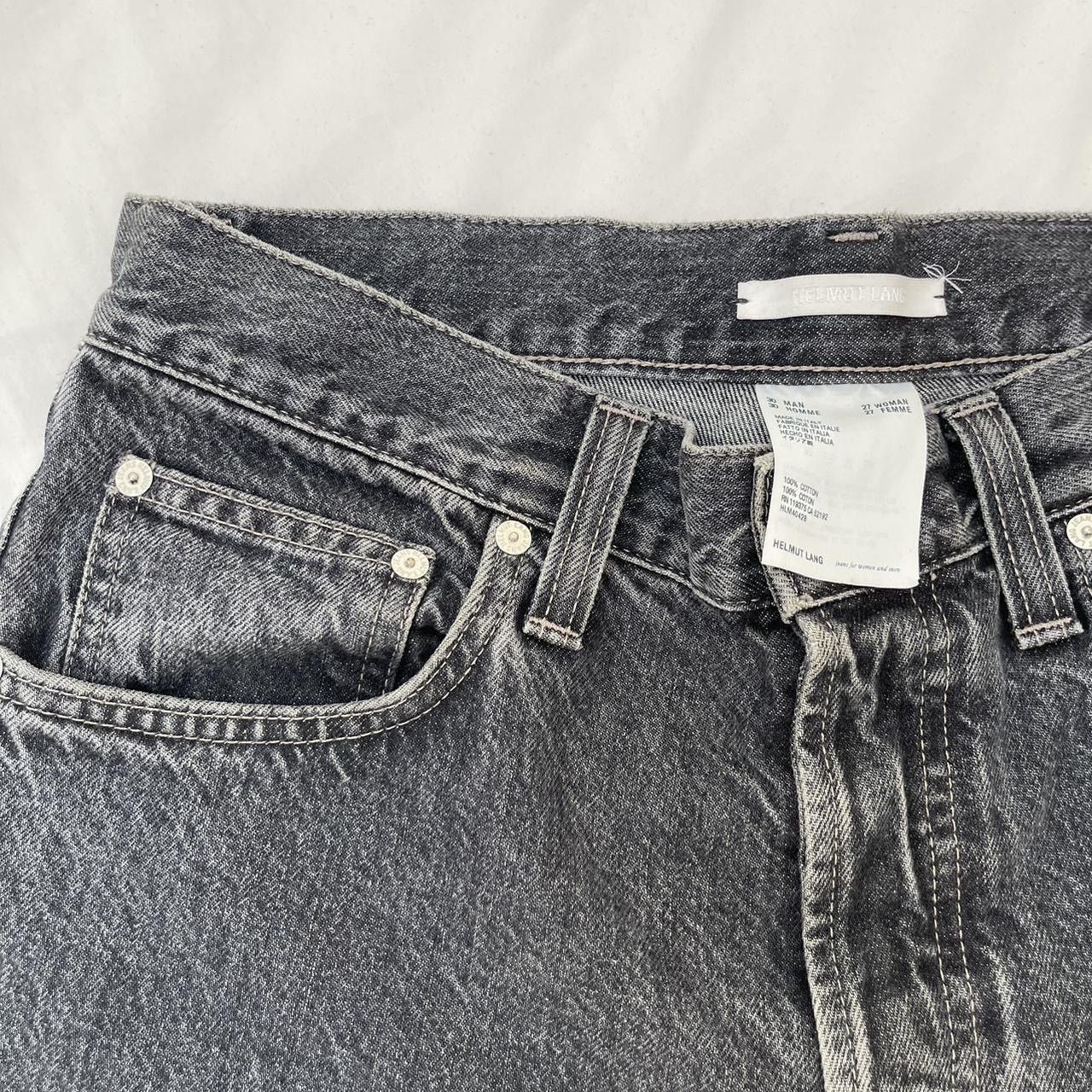 Helmut Lang HELMUT LANG STONE GREY DENIM JEANS Size US 30 / EU 46 - 2 Thumbnail