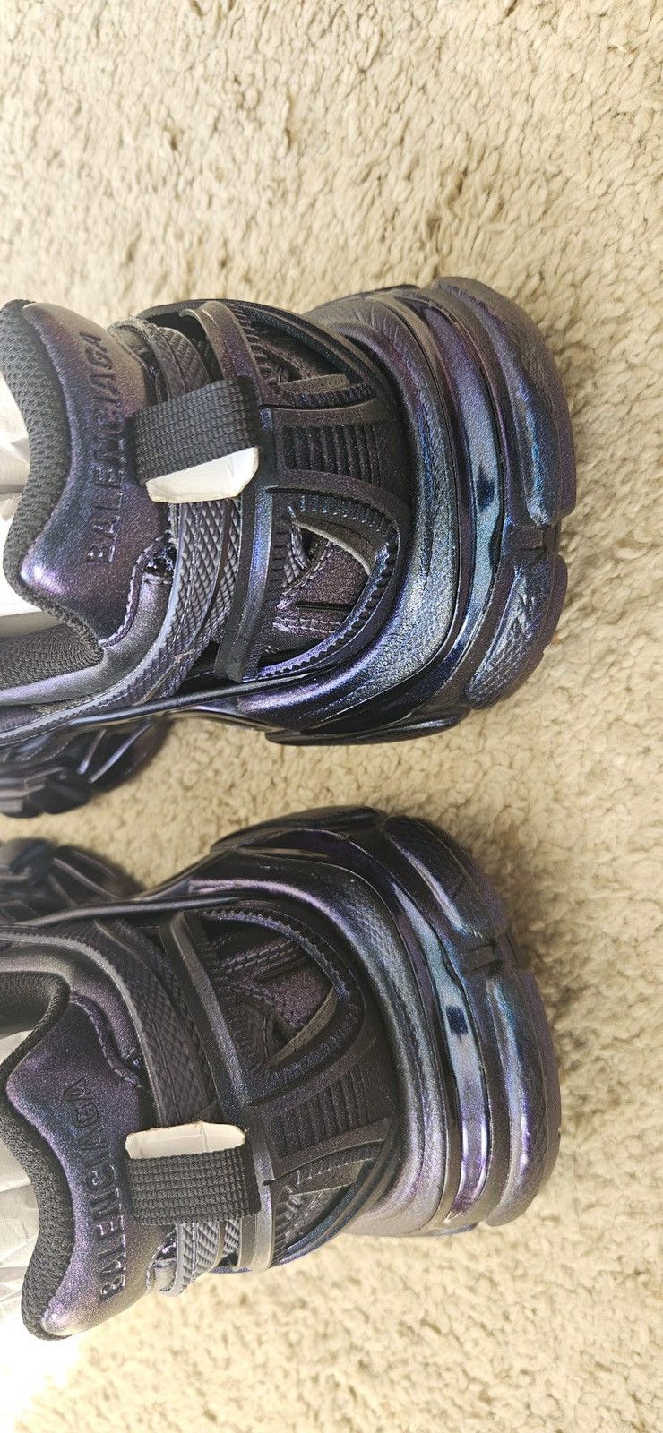 Balenciaga Balenciaga track 2 Metallic purple Size US 10 / IT 40 - 11 Thumbnail