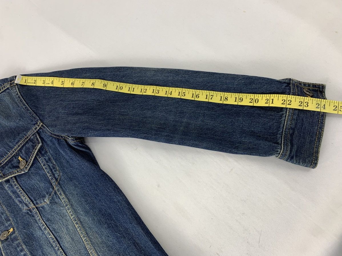Japanese Brand Indigo Avail Denim Jacket Double Pocket Western Style Size M / US 6-8 / IT 42-44 - 12 Thumbnail
