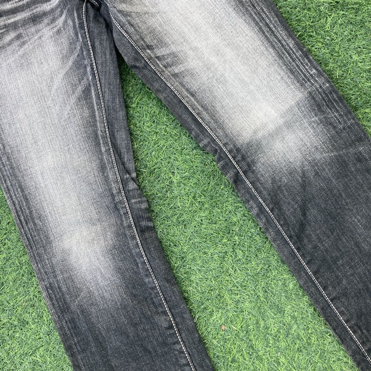 If Six Was Nine × Vanquish VANQUISH GOLD FLARED JEANS Size 30" / US 8 / IT 44 - 4 Thumbnail