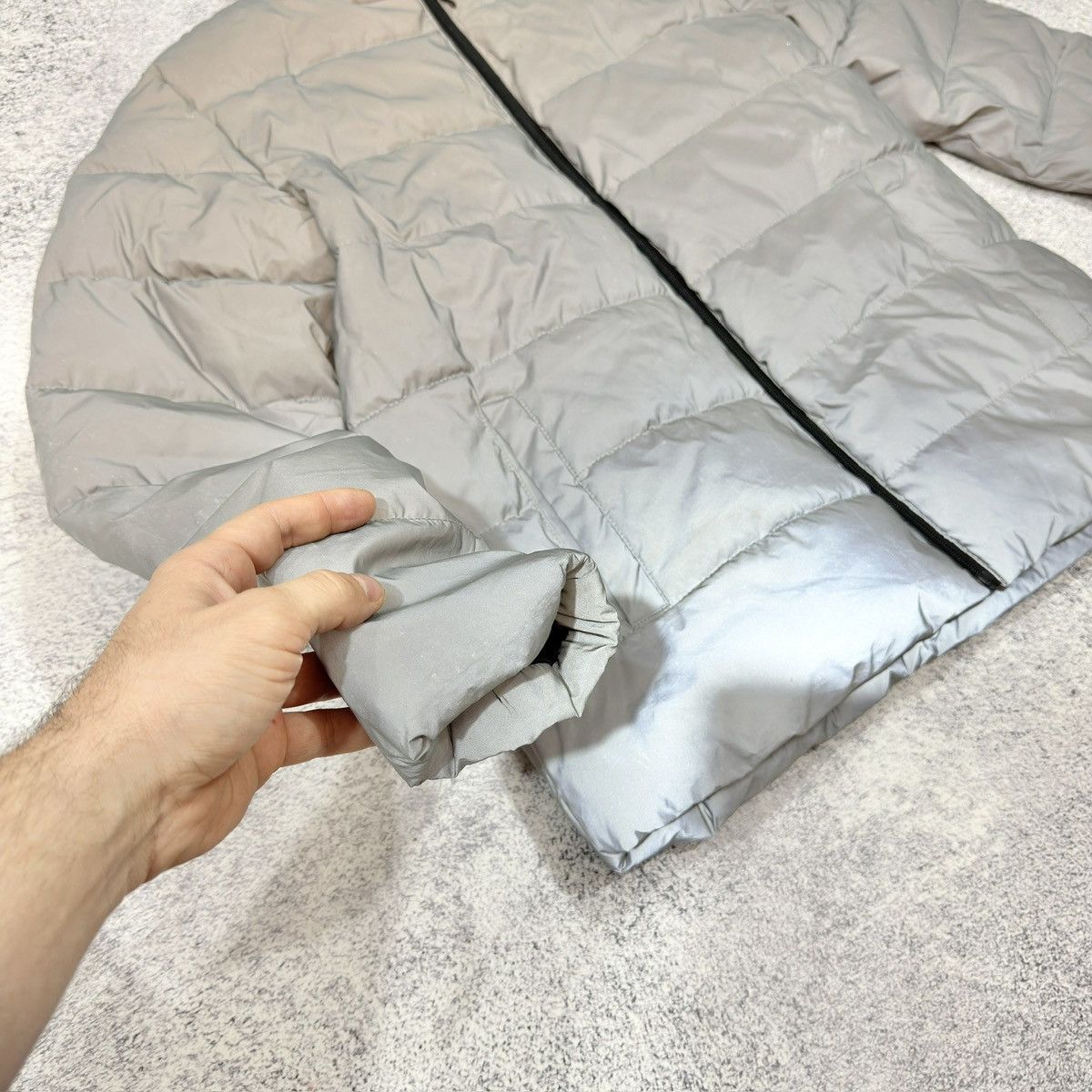 Designer Full Reflective Mens Jacket M size Size US M / EU 48-50 / 2 - 3 Thumbnail