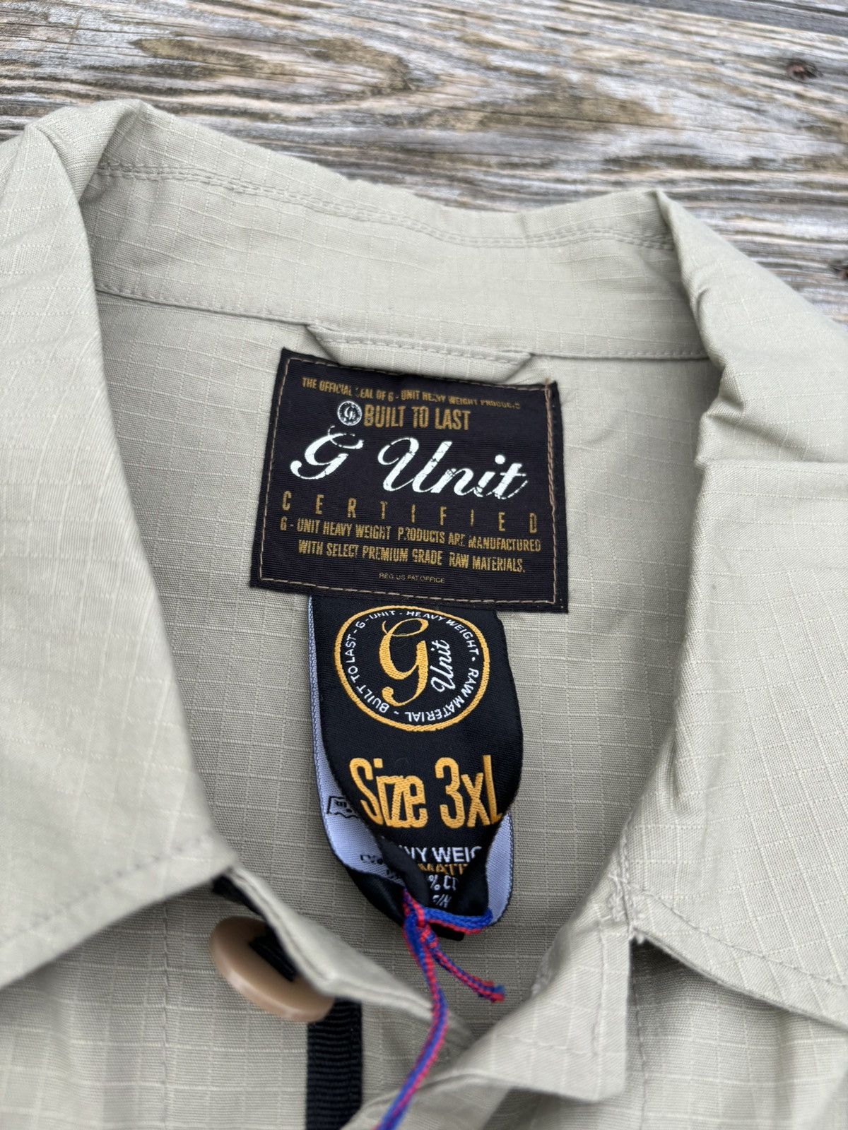 G-Unit × Vintage Vintage G-Unit cargo shirt Y2K Size US XXL / EU 58 / 5 - 3 Thumbnail