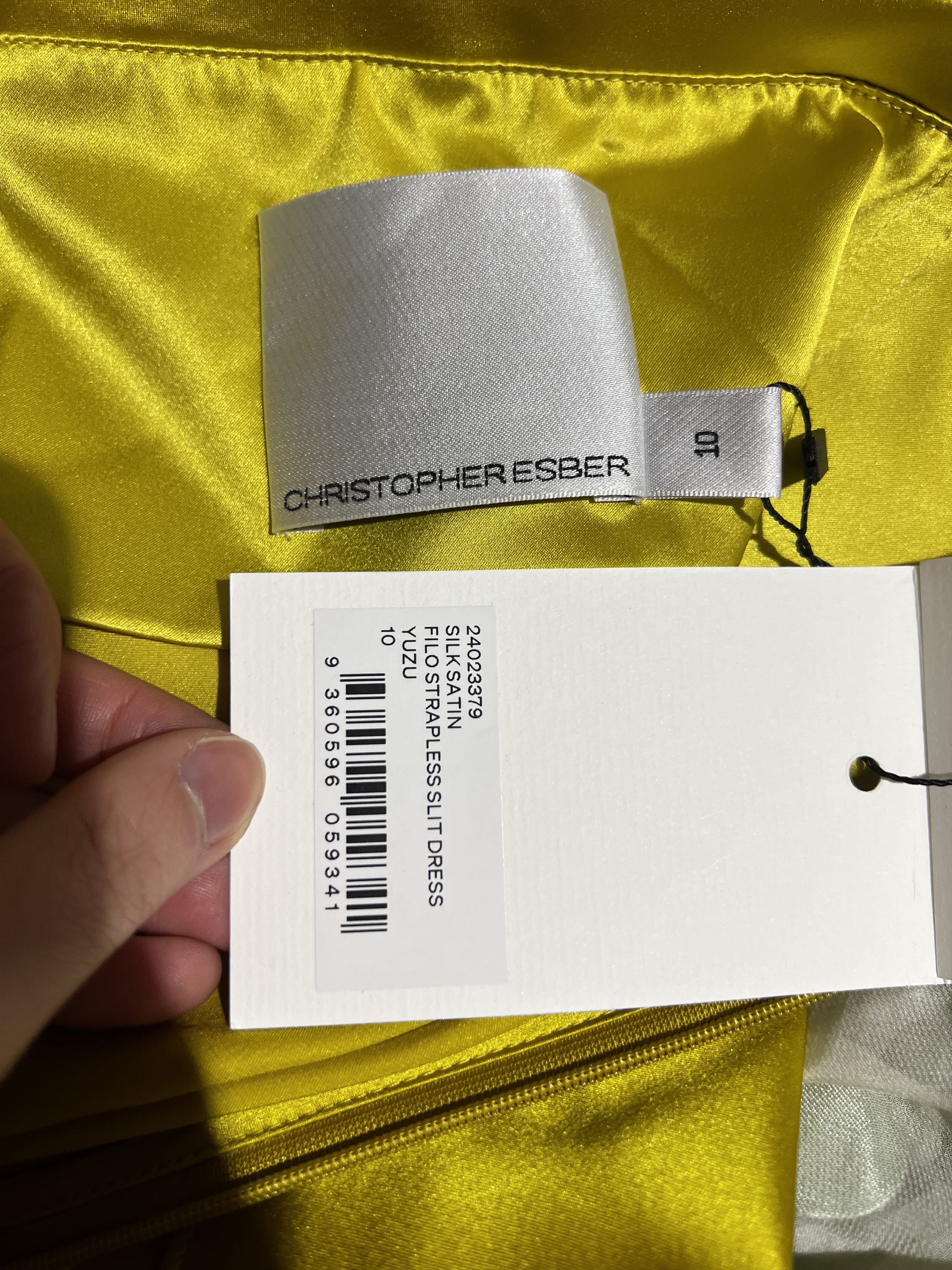 Christopher Esber Filo Strapless Maxi Dress Size M / US 6-8 / IT 42-44 - 7 Thumbnail
