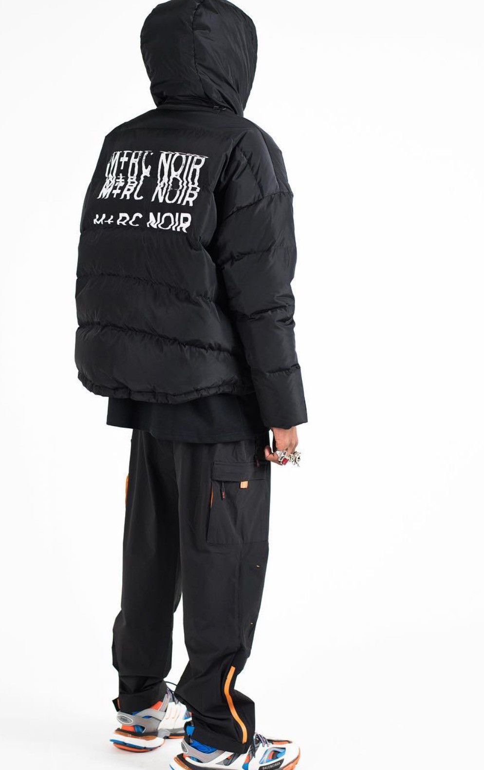 M+Rc Noir M+RC Noir Black Puffer Jacket Size US M / EU 48-50 / 2 - 2 Thumbnail