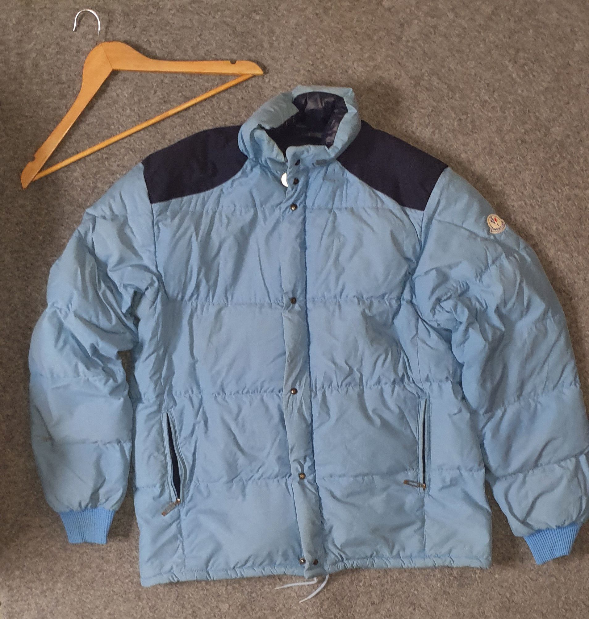 Other Moncler Vintage Puffer Down Jacket Size US L / EU 52-54 / 3 - 1 Thumbnail