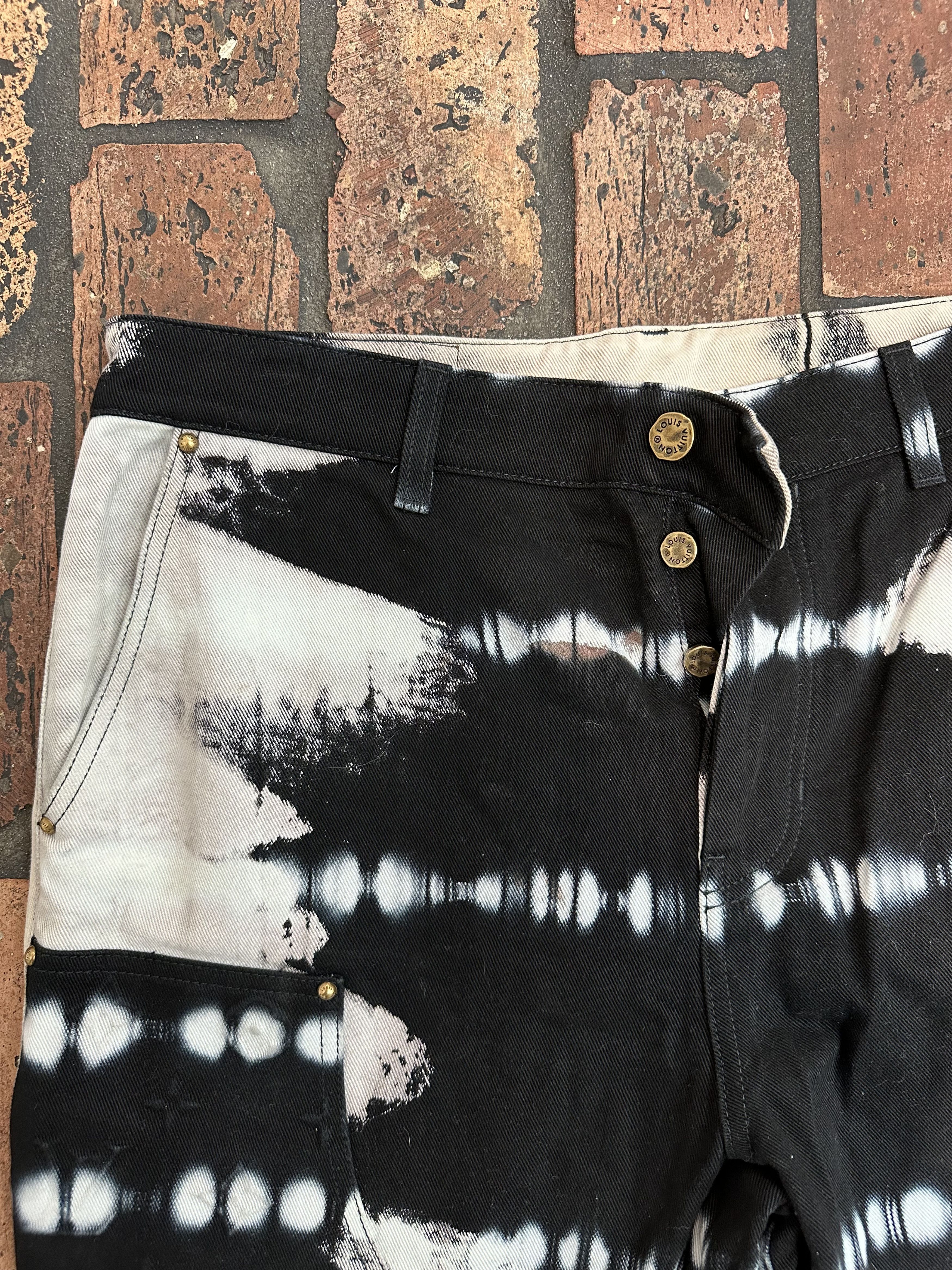 Louis Vuitton Louis Vuitton Tie Dye Carpenter Pants Size US 34 / EU 50 - 3 Thumbnail