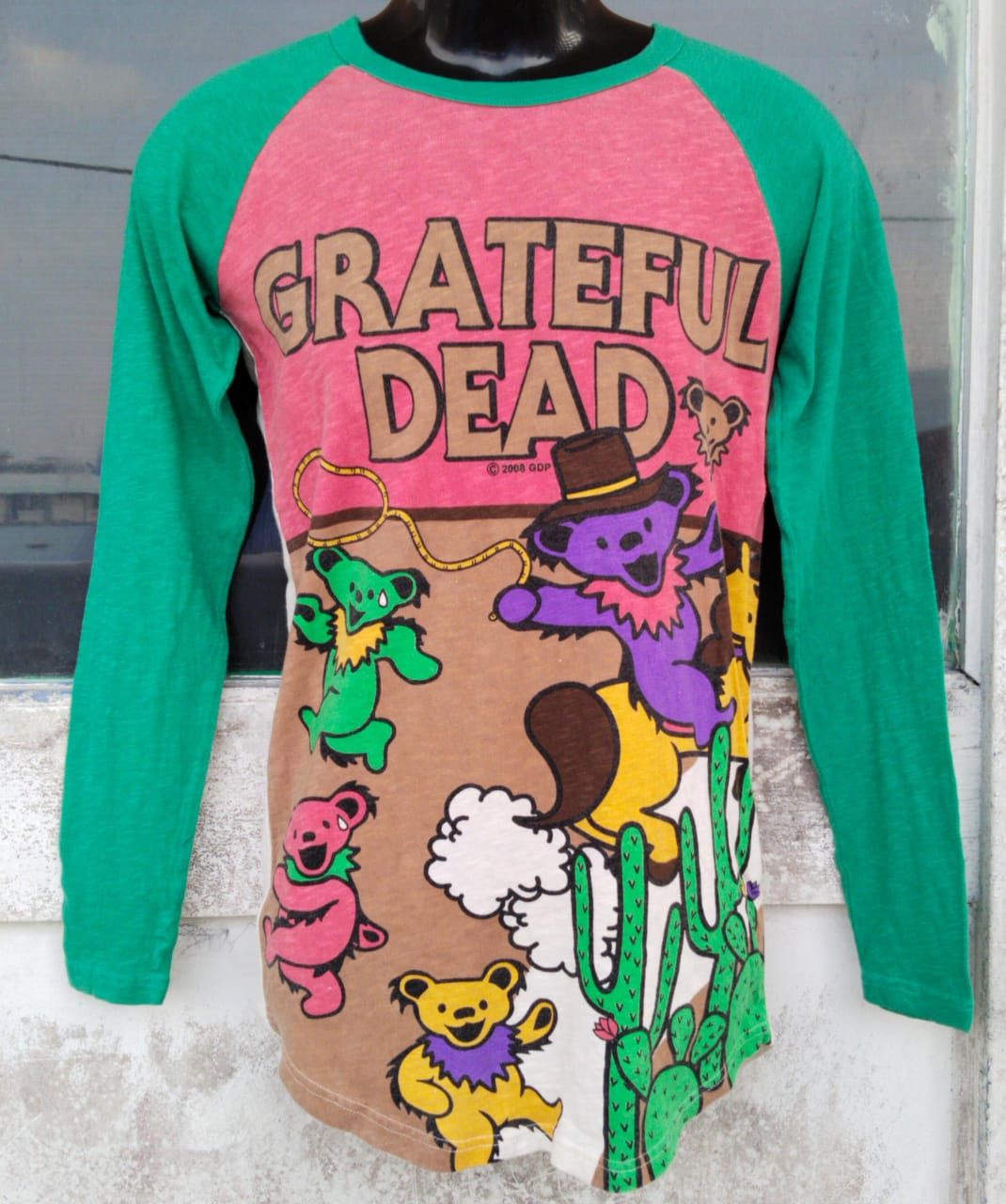 Band Tees × Grateful Dead 2008 Grateful Dead Band Tees Multicolor Long Sleeve Size S / US 4 / IT 40 - 1 Thumbnail