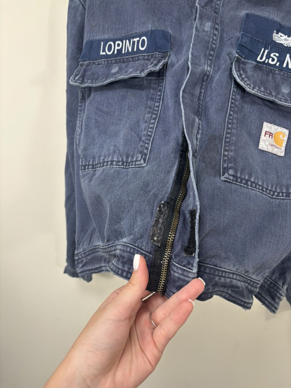 Carhartt Vintage Carhartt Flame Resistant U.S. Navy Cropped Jacket Size US L / EU 52-54 / 3 - 8 Thumbnail