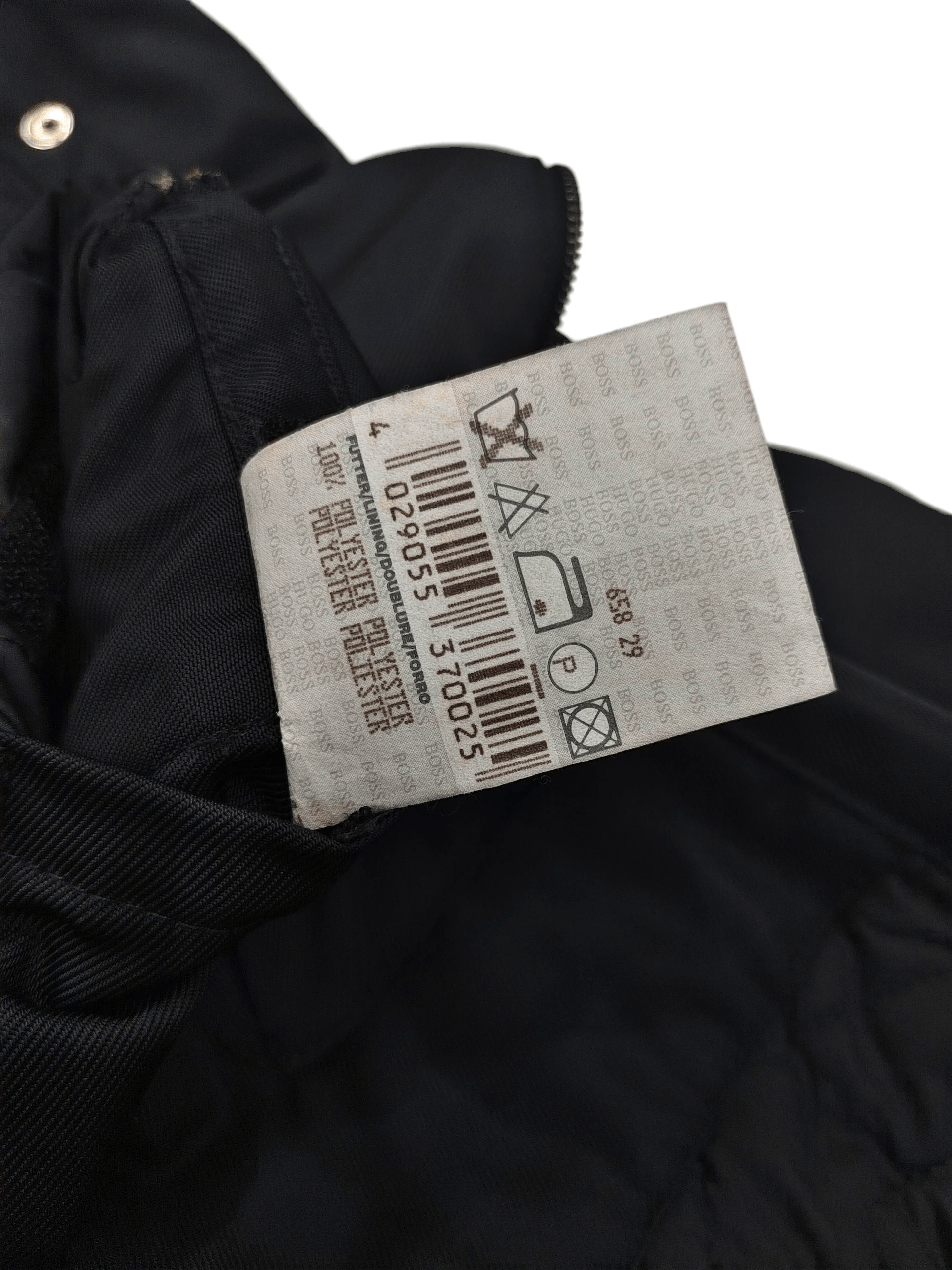 Hugo Boss 00s Hugo Boss- Archive Lamb Fur Collar Copter Jacket Size US M / EU 48-50 / 2 - 9 Thumbnail
