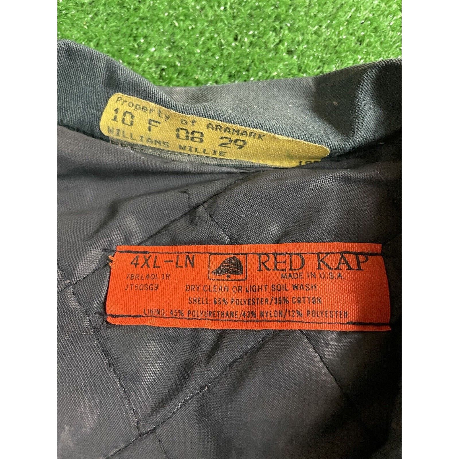 Vintage Vintage 70s Red Kap Hess Distressed Blue XXL Work Jacket USA Size US XXL / EU 58 / 5 - 6 Thumbnail