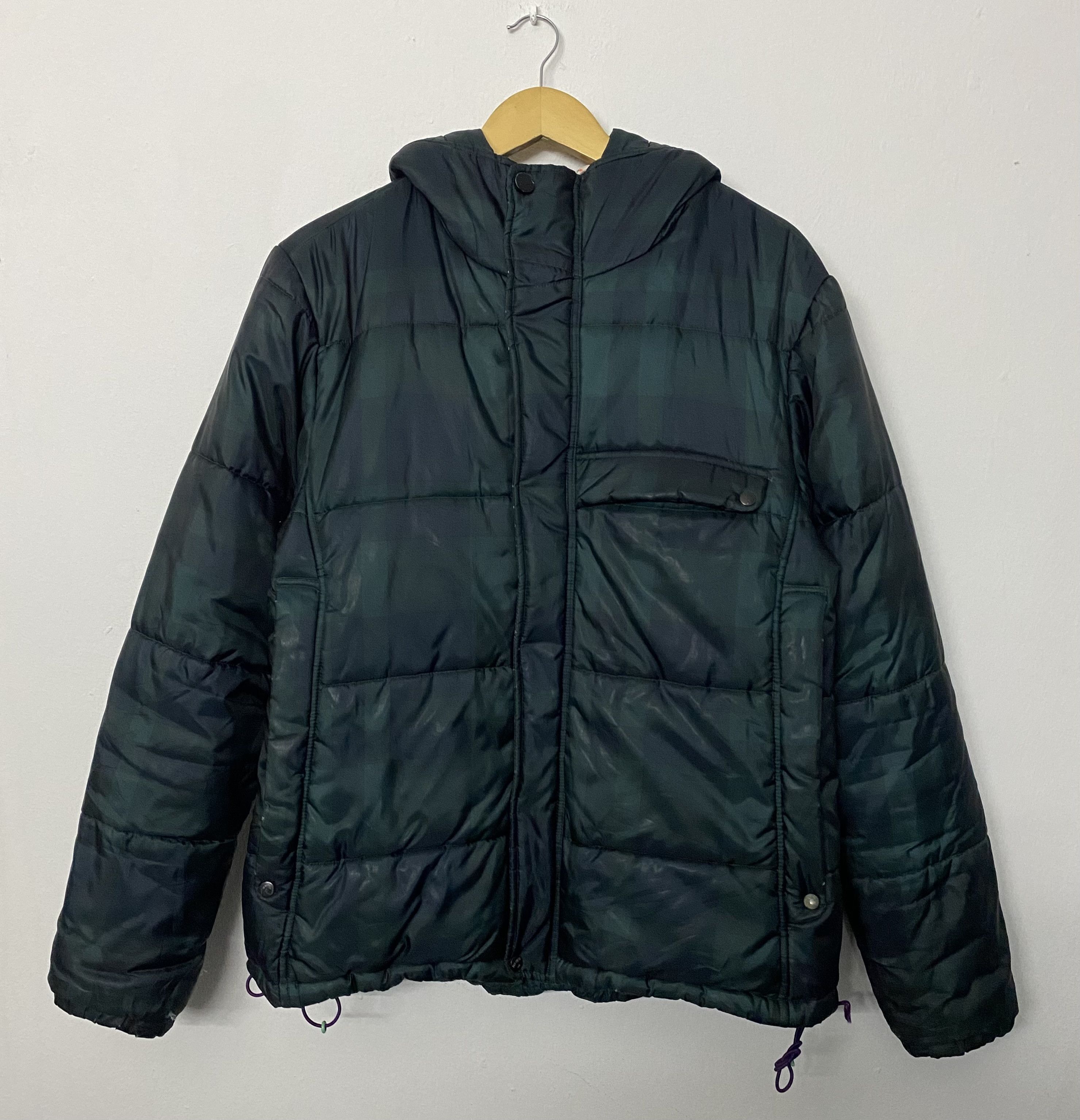 Paul Smith Paul Smith Jeans Hooded Puffer Jacket Green Size US L / EU 52-54 / 3 - 1 Thumbnail