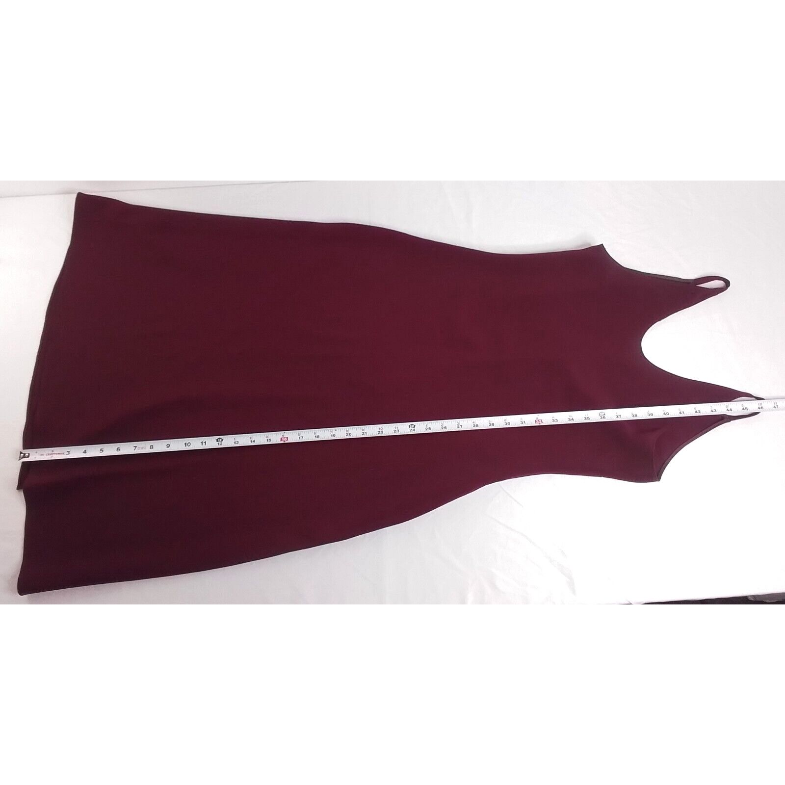 Other Tome Collective Dress Women's 6 Maxi Burgundy & Gray Size M / US 6-8 / IT 42-44 - 14 Thumbnail
