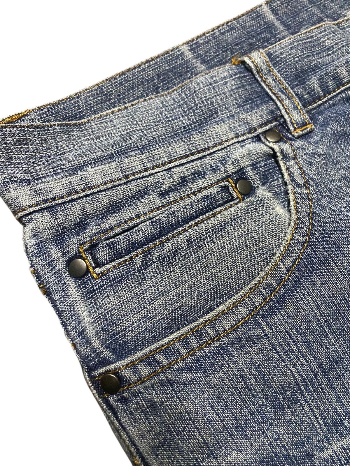 Japanese Brand Vtg Japanese Brand Intermezzo Thunder Distressed Baggy Jeans Size US 32 / EU 48 - 7 Thumbnail
