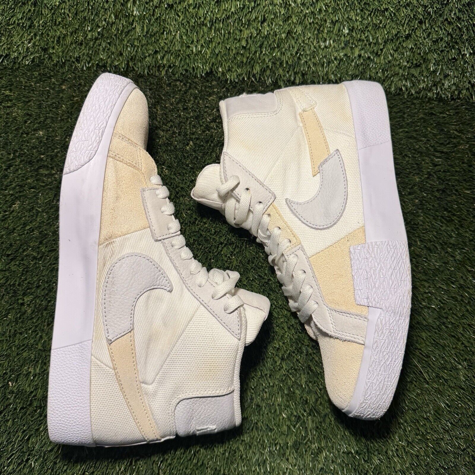Nike Size 7 - Nike Zoom Blazer Premium SB Mid White Sail Size US 7 / EU 40 - 4 Thumbnail
