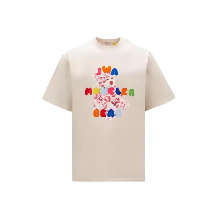 Moncler Moncler x JW Anderson Teddy Animal Print Short Sleeve T-Shirt Size US L / EU 52-54 / 3 - 1 Thumbnail