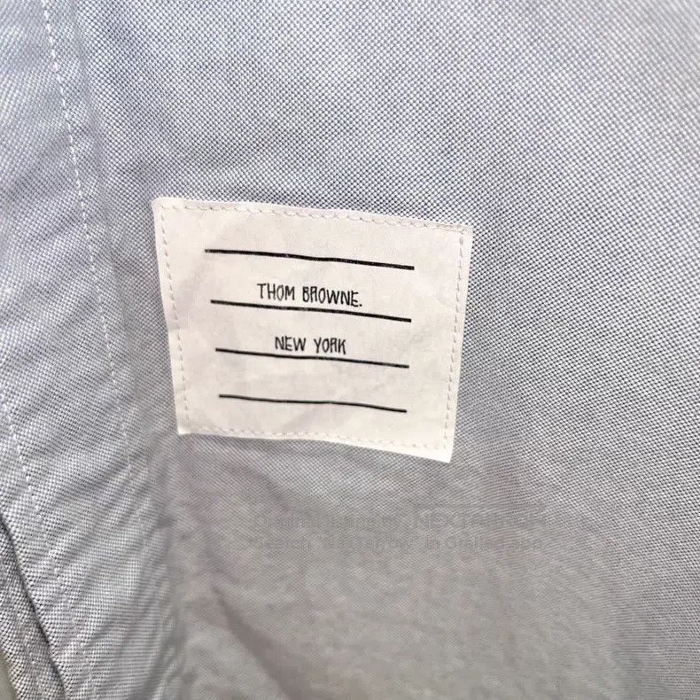 Thom Browne Thom Browne Long Sleeve Striped Shirt, Blue Size US XXL / EU 58 / 5 - 4 Thumbnail
