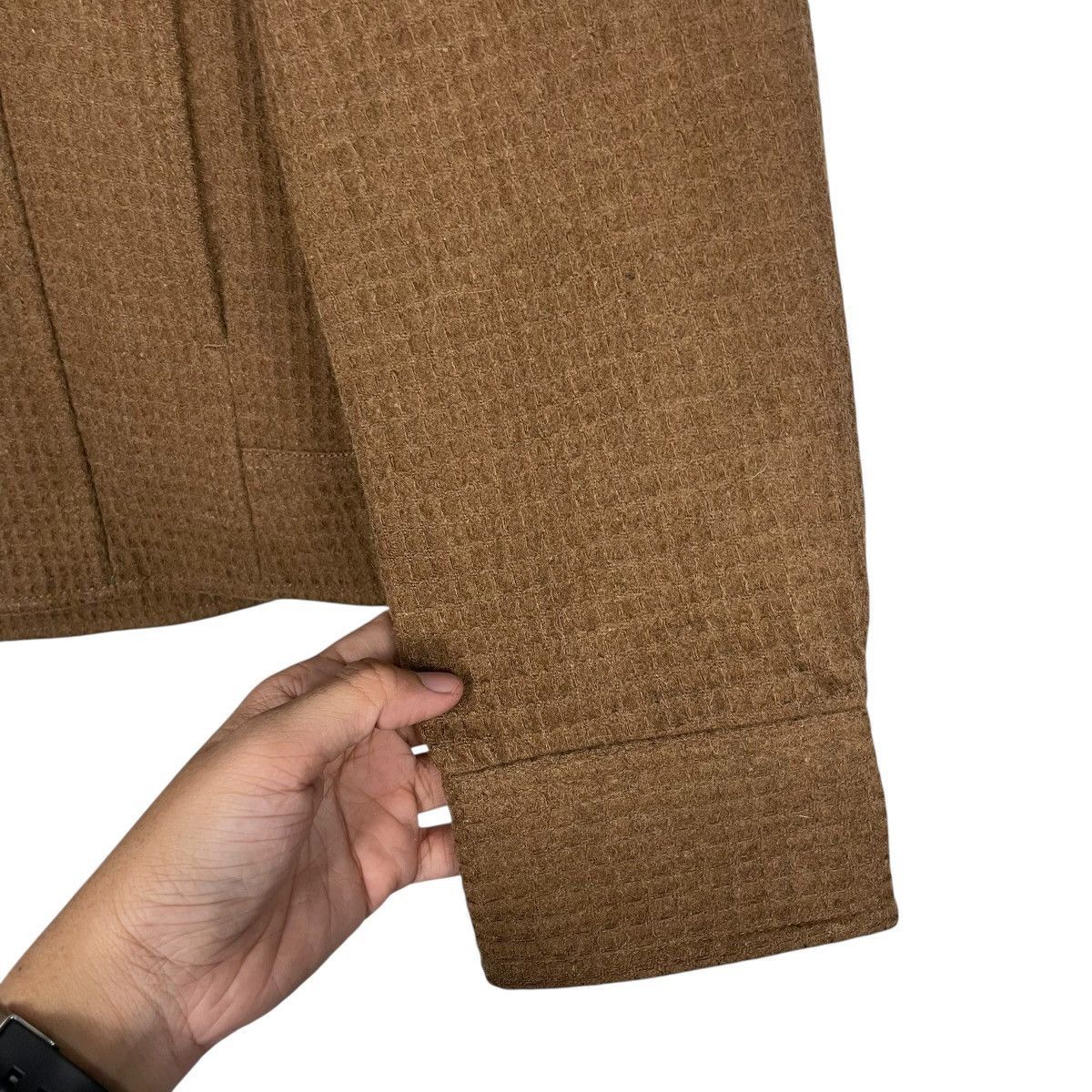 Tete Homme Tete Homme Brown Wool Jacket Size US S / EU 44-46 / 1 - 14 Thumbnail
