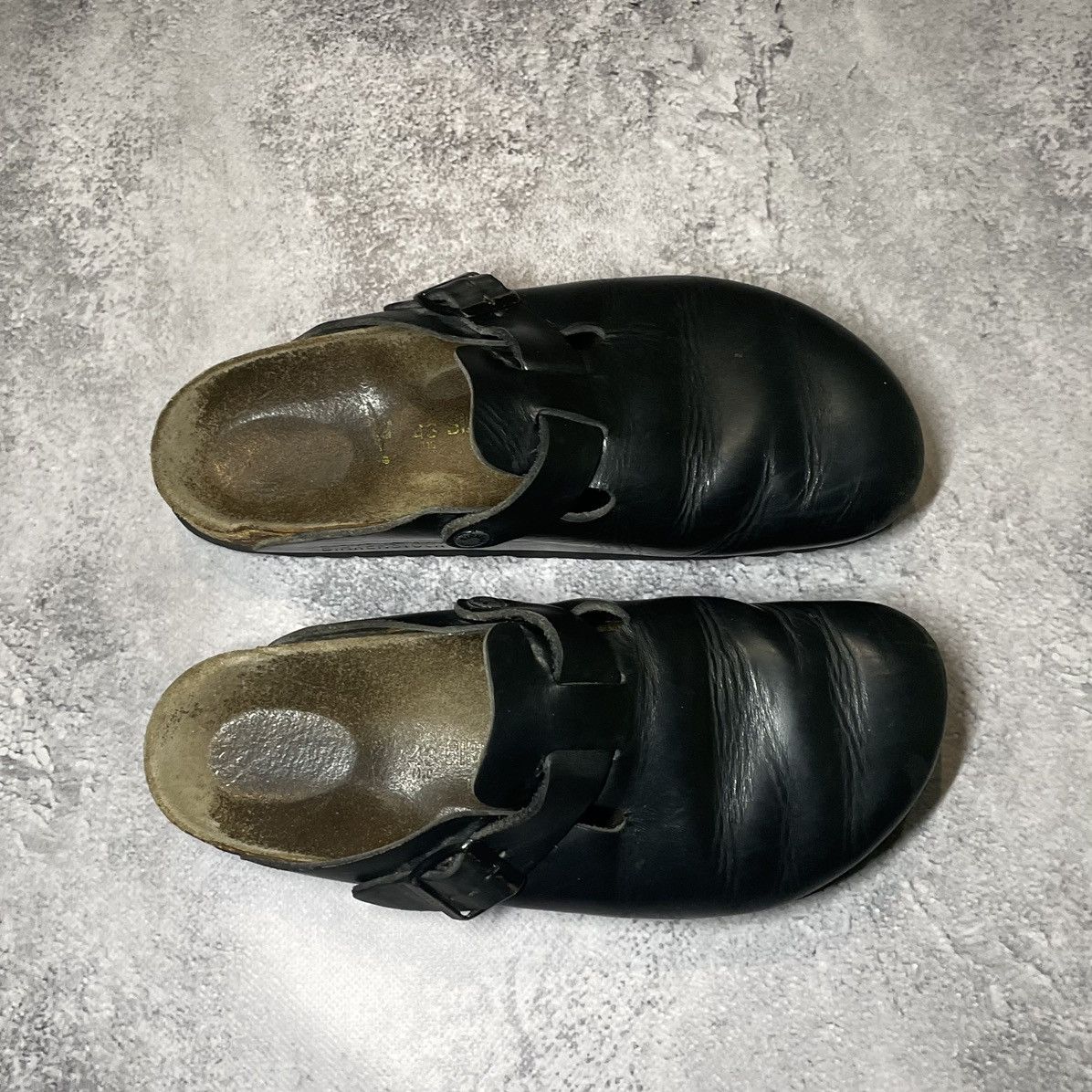 Birkenstock Birkenstock Leather Boston Black Size US 10 / EU 43 - 2 Thumbnail