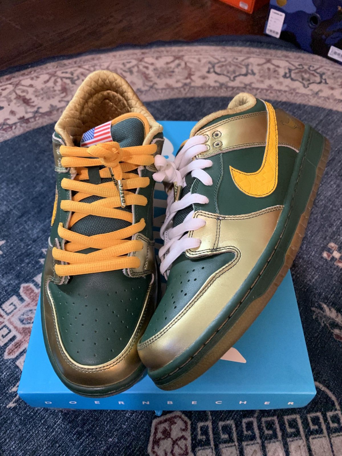 Nike 2018 Nike Sb Dunk Low Dorenbecher Size US 11.5 / EU 44-45 - 1 Thumbnail