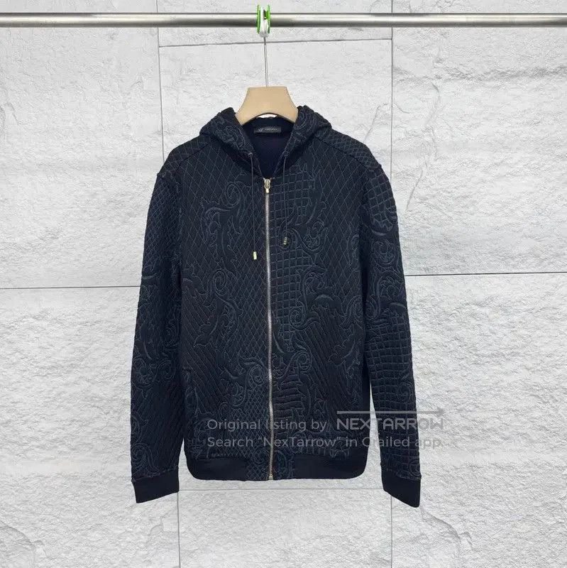 Versace Versace Black Cotton Women's Cardigan . Size M / US 6-8 / IT 42-44 - 1 Thumbnail