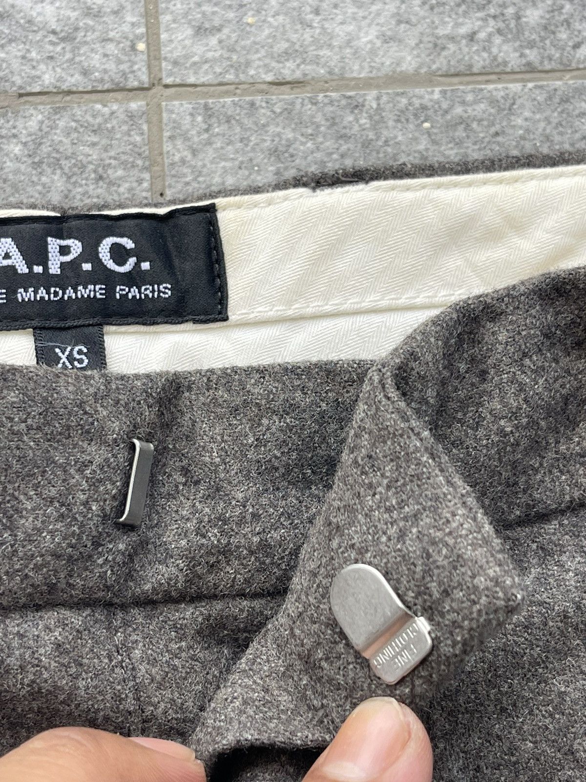 A.P.C. Vintage A.P.C Wool Pants Size US 30 / EU 46 - 7 Thumbnail