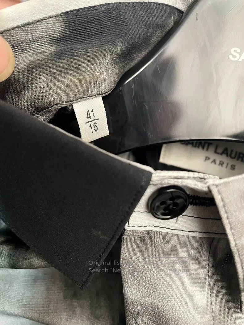 Saint Laurent Paris Saint Laurent Paris size 41 Shirt Size US S / EU 44-46 / 1 - 4 Thumbnail
