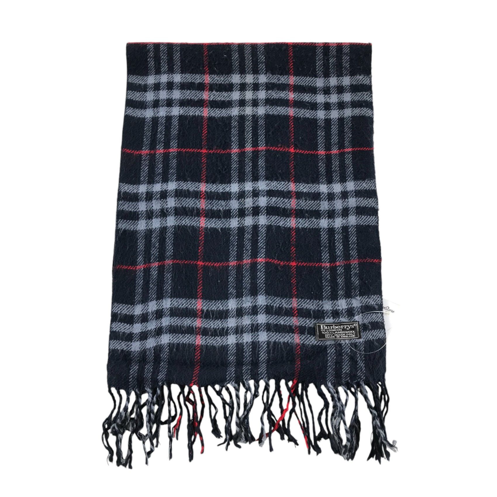 Burberry × Vintage Burberry Scarf / Muffler / Neckwear - WW3003 Size ONE SIZE - 2 Thumbnail