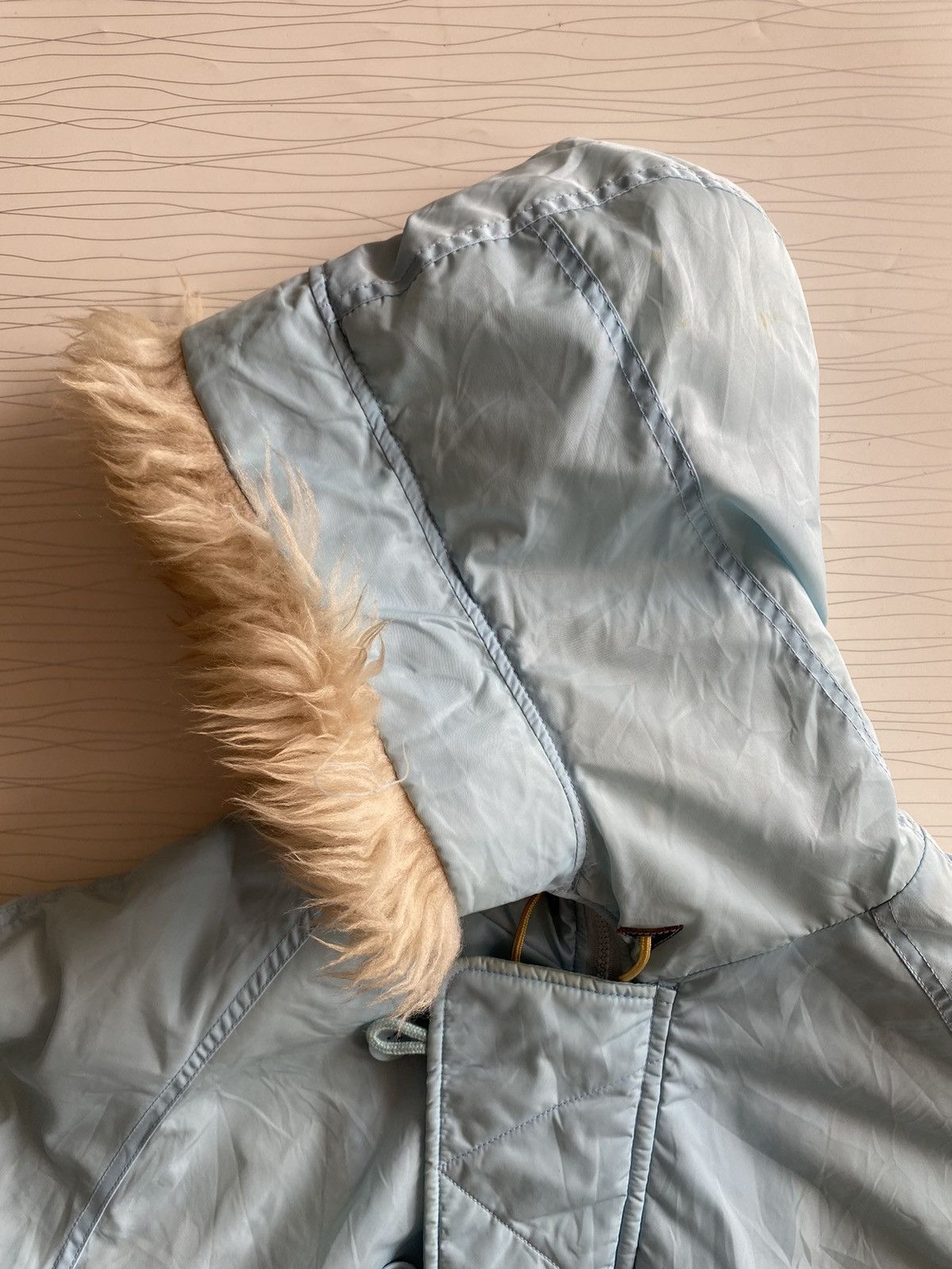 Vintage × Wrangler Vintage Wrangler Lining Fur Hood Bomber Style Flight Jacket Size US L / EU 52-54 / 3 - 24 Thumbnail