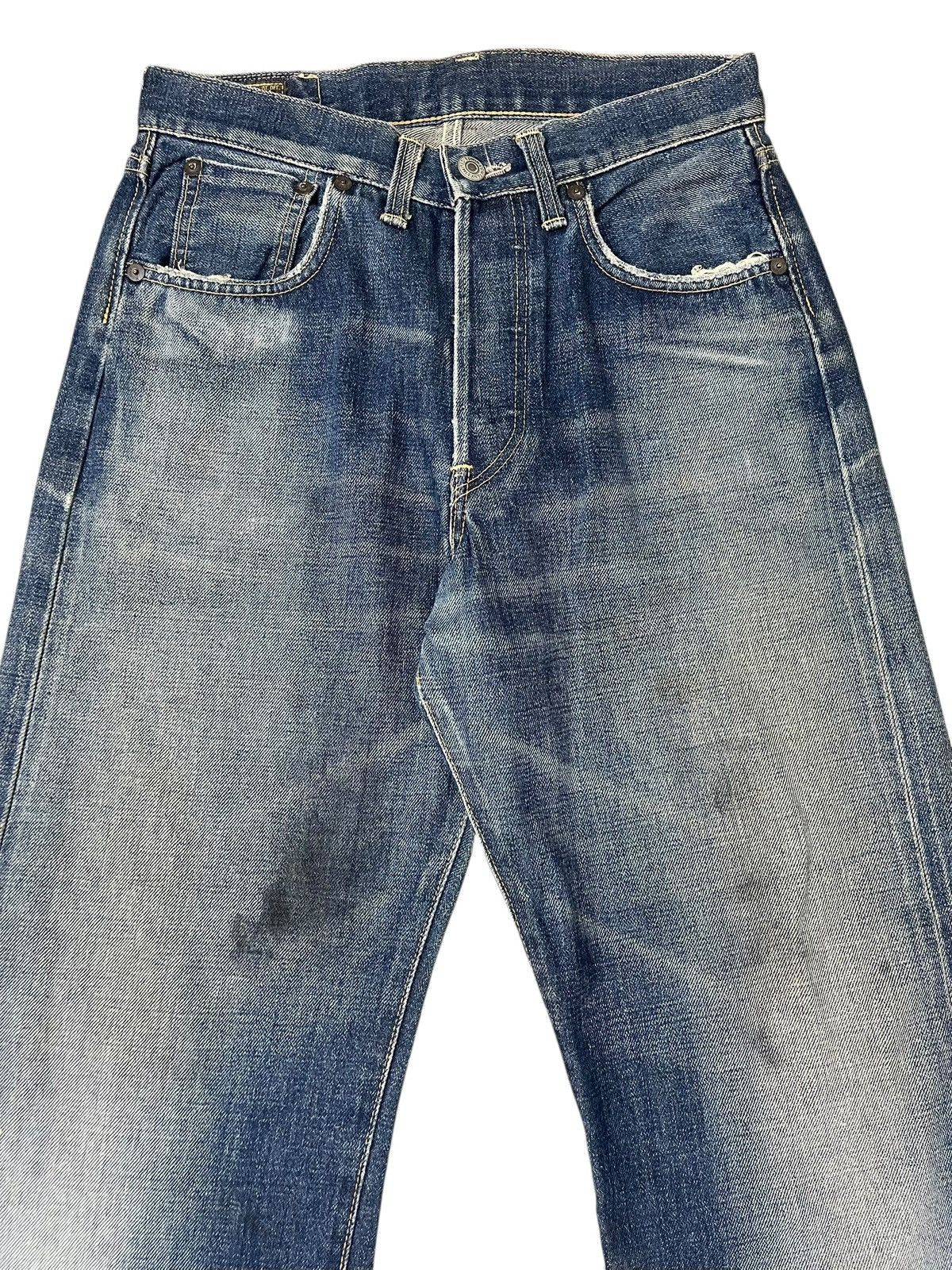 Edwin Vintage Edwin 505 SX Jeans Straight Cut Selvedge Size US 28 / EU 44 - 4 Thumbnail