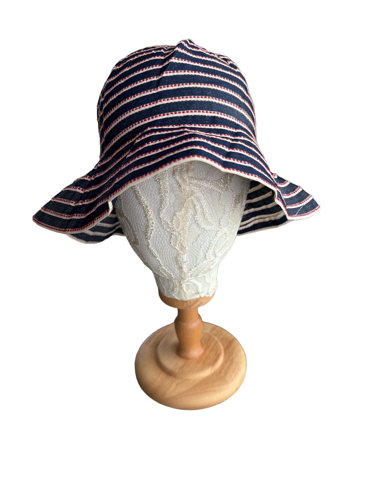 Japanese Brand × Vintage REMPLIR SELVEDGE SWIRL HAT Size ONE SIZE - 1 Thumbnail