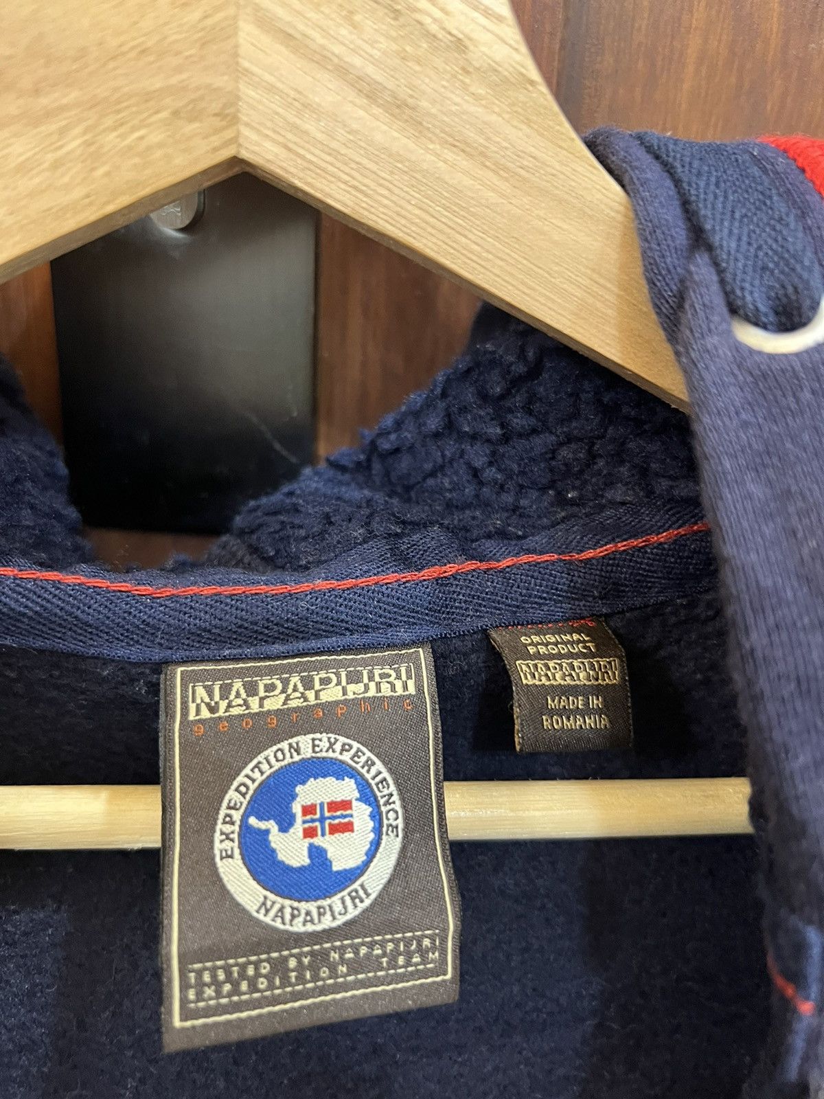 Napapijri Napajiri Antartic Survey South Pole Observatory Hoodies Size US M / EU 48-50 / 2 - 7 Thumbnail